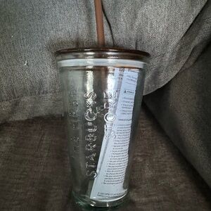 Starbucks Pike Place Recycled Glass Cup 16oz